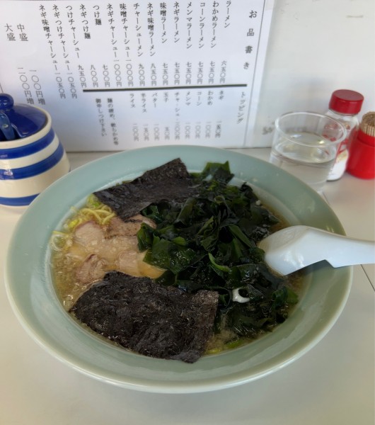 「わかめラーメン」@ラーメンショップ 寒川店の写真