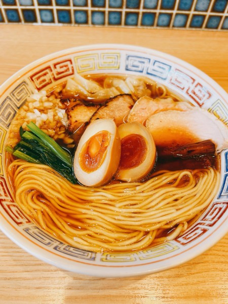 「特製中華そば」@ほっこり中華そば もつけの写真