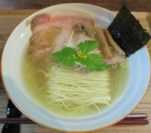 「塩蕎麦　1000円」@中華蕎麦 仁香の写真