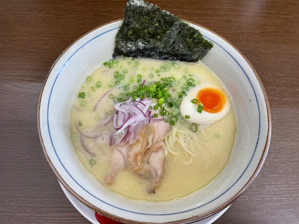 「鶏白湯　カタ　￥９００」@鶏白湯ラーメン 一ノ瀬の写真