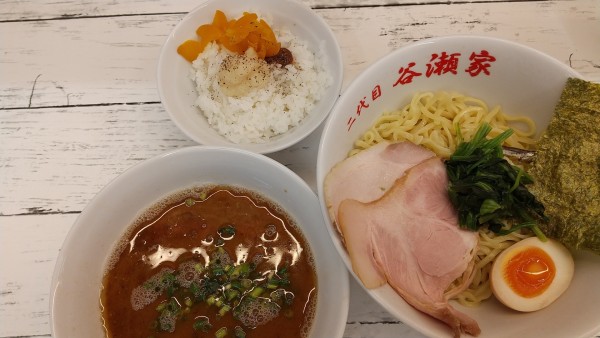 「【限定】煮干しつけ麺（¥900)」@二代目 谷瀬家の写真
