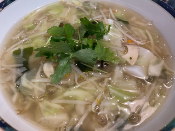 「もうごういかのとろみ麺(塩味):1100円」@割烹 京枡の写真