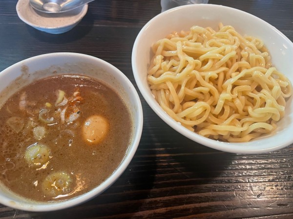 「味玉つけ麺（極太縮れ麺変更・麺大盛）」@麺屋 和利道 waritoの写真
