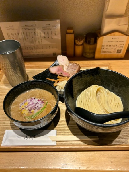 「つけ麺(中)1100円」@麺屋 周郷 新橋店の写真