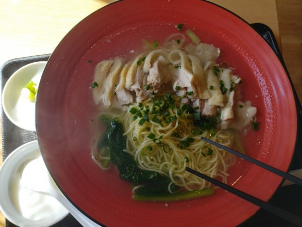「ランチ 蒸し鶏麺(850)」@優味彩の写真