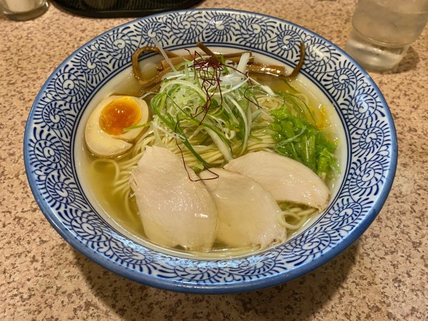 「塩蕎麦」@麺処 かつ善の写真