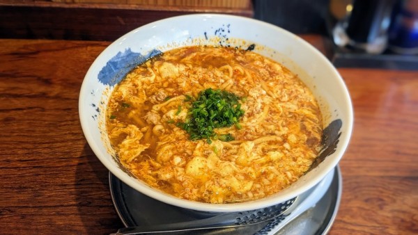 「たまタンタン大辛(800円)」@麺屋 ゆや軒の写真