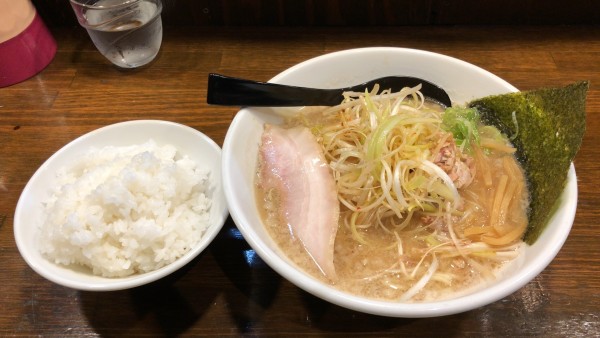「ネギラーメン」@板橋とんこつ ばしっこの写真