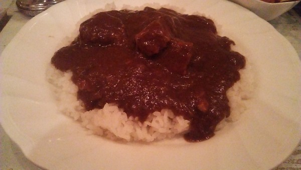 「ポークカレー 1400円＋福神漬け 50円」@キュイボンヌの写真