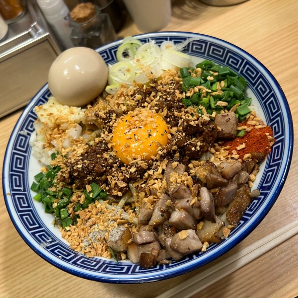 「油そば(大)+スタミナ+味玉」@油ソバ専門 アタル。の写真