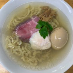 浅利中華蕎麦(塩)+味玉