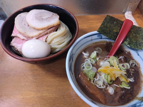 「特製つけ麺」@中華そば つけ麺 村岡屋の写真