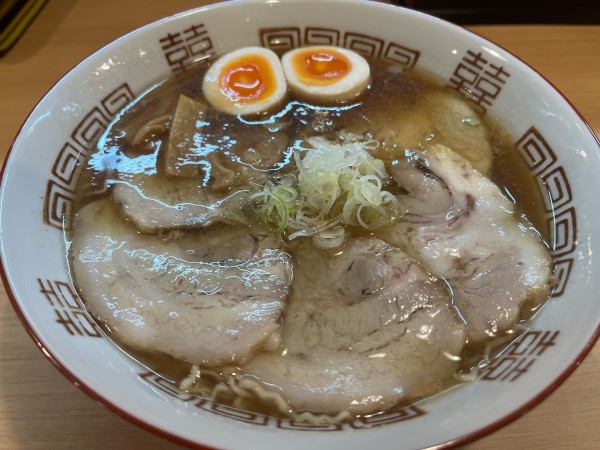 「チャーシュー麺味玉入り大盛」@豆天狗 下呂温泉店の写真