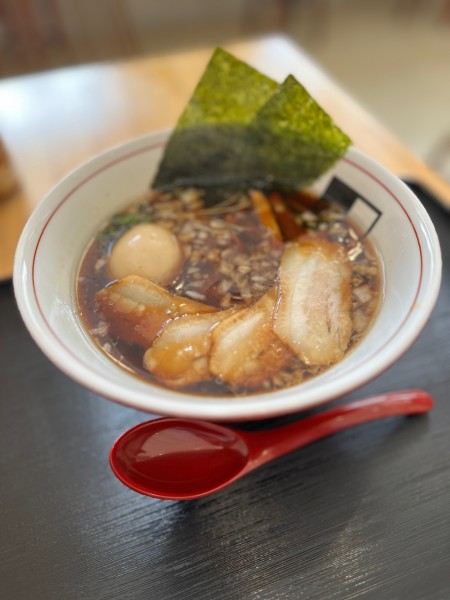 「中華そば　チャーシュートッピング」@中華そば 深水の写真