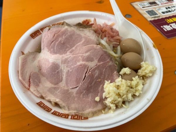 「【ハイマウントM×めんや天夢】グレーなＧ系」@大つけ麺博 Presents 日本ラーメン大百科の写真