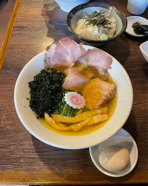 「特製塩そば（ピロ麺Ver）」@麺屋 真心の写真