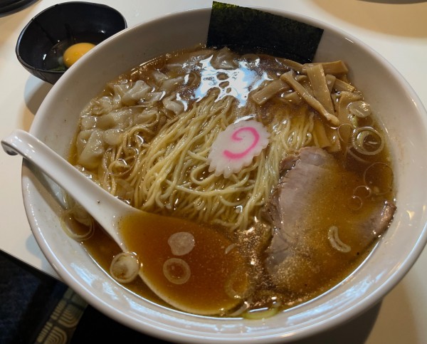 「ワンタン麺 大盛」@中華そば専門店 大勝軒の写真