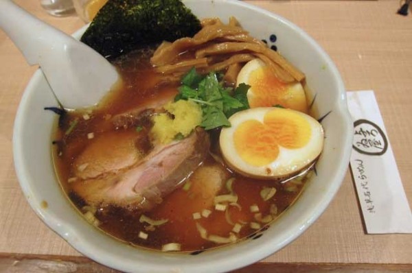 「ちゃーしゅうめん1,200円＋縁たま（双子の味玉）150円」@与ろゐ屋の写真