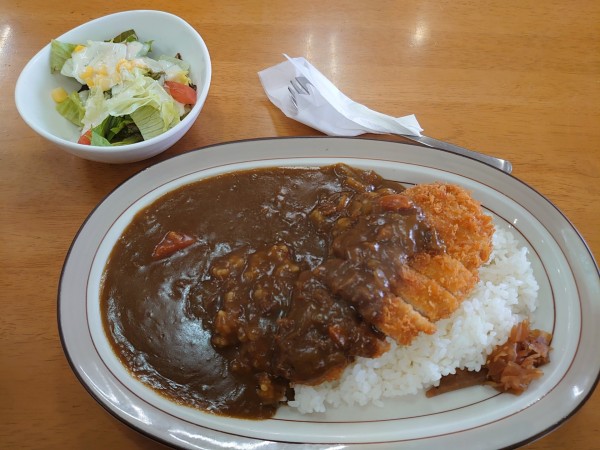 「カツカレー」@ドライブイン入善の写真