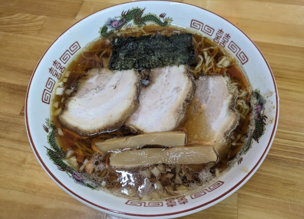 「醤家ラーメン チャーシュー3枚乗せ   1050円」@屋台ラーメン 醤家 大子店の写真