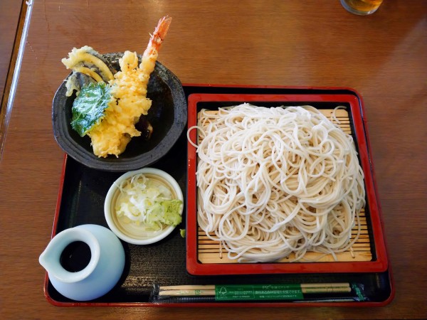 「海老つけ天そば（1,000円）」@そば処 ゆう月の写真