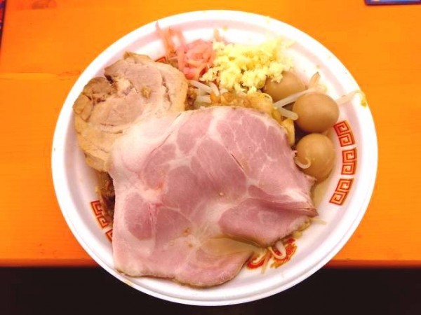 「ハイマウントM×めんや天夢『グレーなG系 にぼG』」@大つけ麺博 Presents 日本ラーメン大百科の写真