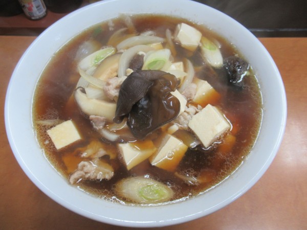 「豆腐ラーメン（750円）」@餃子会館の写真
