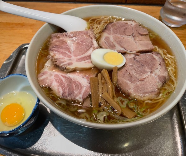 「チャーシューワンタン麺 大盛」@保谷大勝軒の写真