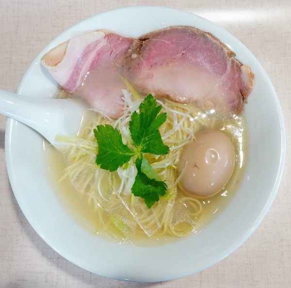 「蜆そば 塩＋味玉」@中華そば ふじ野の写真