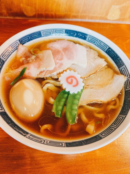 「特製生姜香る中華そば」@口樂の写真