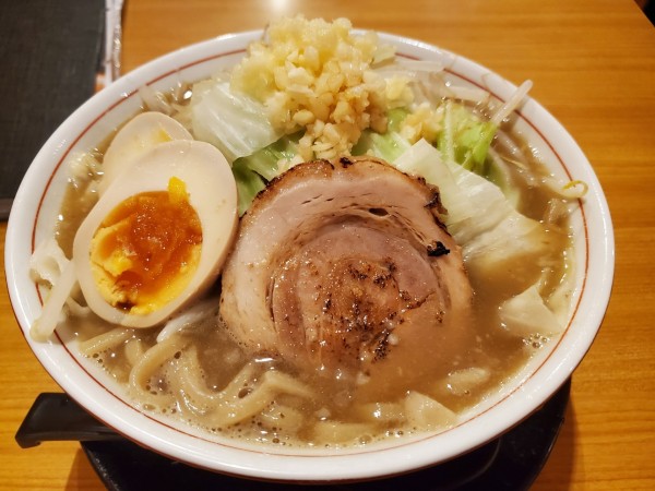 「極太しょうゆらーめん」@橋本食堂の写真