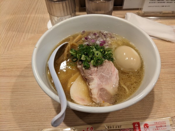 「はまぐり鶏白湯そば(醤油)」@中華そば みかわの写真