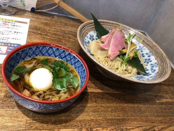 「鴨つけ麺 味玉 ¥1,330」@㐂りん食堂の写真