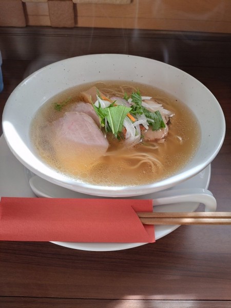 「しおらーめん＋チャーシュー丼」@らーめん旬彩の写真