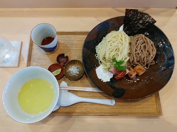 「つけ麺 しお味」@飯田商店 湯河原本店の写真