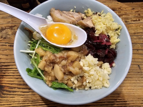 「【限定】卵かけ麺（TKM）　1000円」@夢を語れ青森の写真