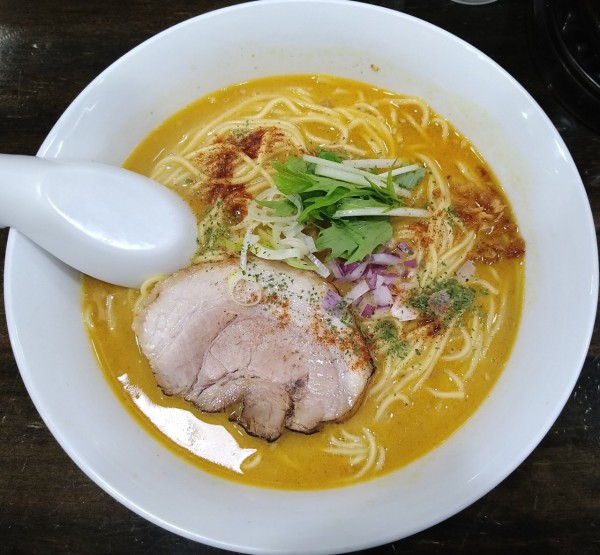 「【限定】鯛味噌×カレー 980円 大盛り 100円」@ラーメン晃煇の写真