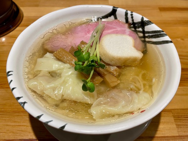 「わんたん中華そば 塩」@いしかわやの写真