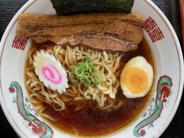 「白河らーめんB 700円」@蔵出し味噌らーめん 麺次郎 大みか店の写真