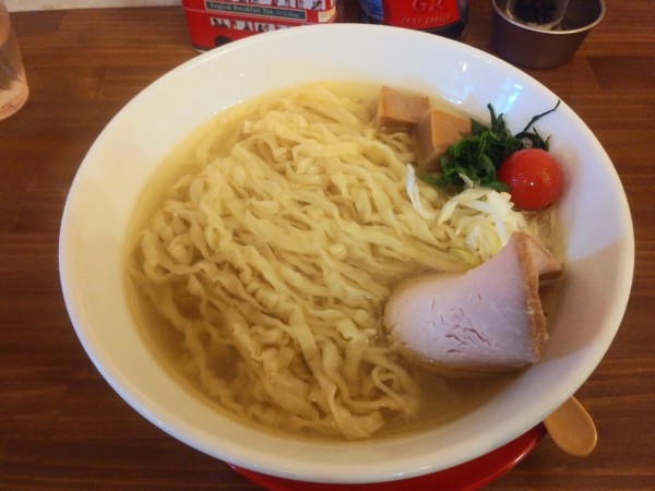 「太麺　おおば登志雄　大盛り　850+150円」@ラーメンハウス ブレーンバスターの写真