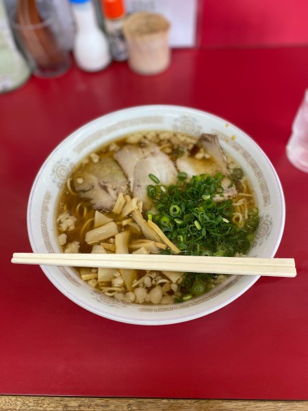 「中華そば大盛」@十八番 引野店の写真