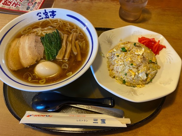 「煮干しラーメン」@中華麺食房 三宝亭 八橋店の写真