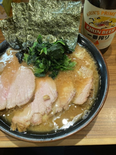 「チャーシュー麺」@横浜家系らーめん 輝道家の写真
