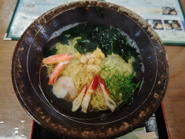 「磯ラーメン」@波光食堂の写真