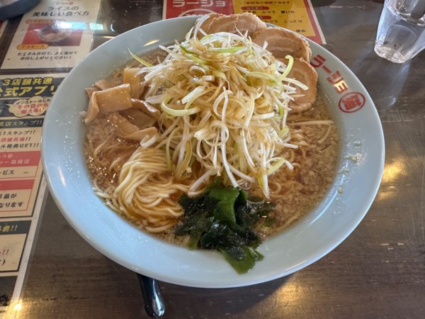 「醤油ネギチャーシューメン（並盛・160g）1,150円」@ラーショマルミャー 高崎店の写真