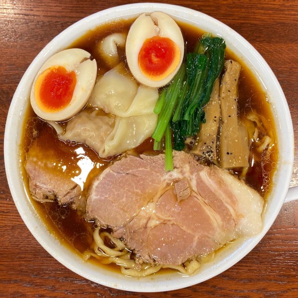 「特製中華そば（醤油・250g）¥1,280」@中華そば 千乃鶏の写真