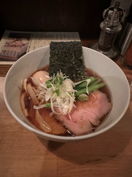 「支那そば＋味玉　1200円」@日本橋 製麺庵 なな蓮の写真