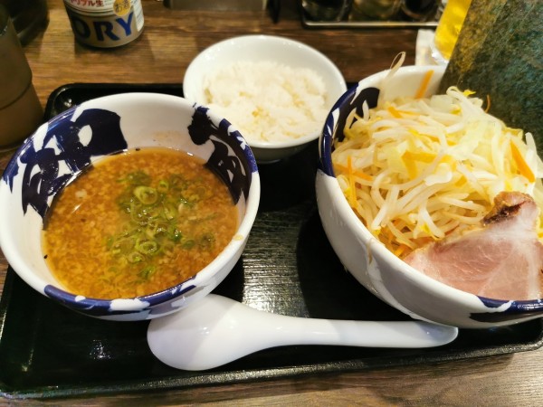 「野菜つけ麺」@節骨麺たいぞう 池袋本店の写真