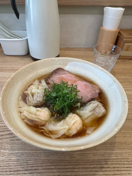 「肉•海老ワンタン麺　黒　1150円」@DURAMENTEIの写真