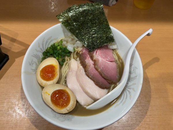 「特製濃厚煮干蕎麦1250円」@北千住煮干中華蕎麦 かれんの写真
